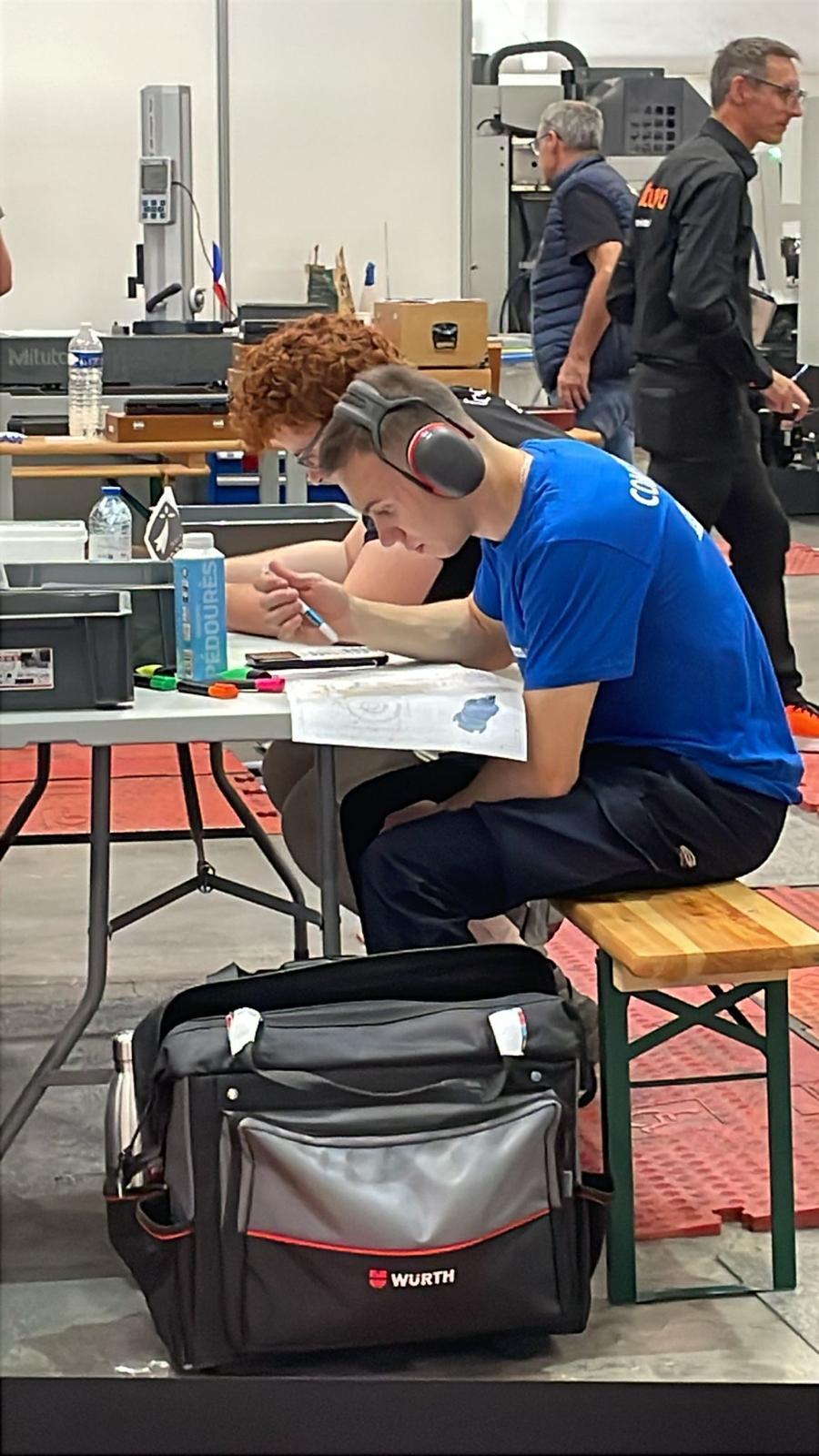 Maxime en pleine étude